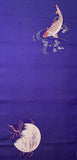 7890:1950s Japan Sheer Silk,koi moon willow tree closeup1