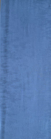 7766: 1980s Iridescent blue-gray silk long view