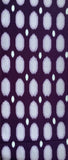 7783: 1930s Meisen Silk, Ovals Grid, 43in.