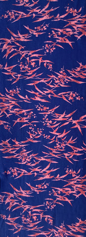 7831:1960s Japanese kimono Silk,61"