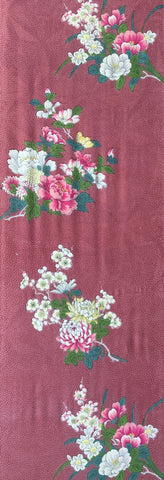 7871: 1930s Japan Kimono Silk,55in.